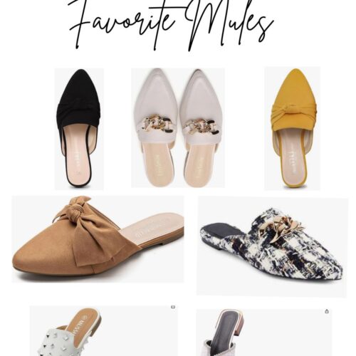Women’s Mule Styles With Amazon